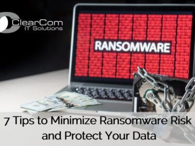 minimize ransomware risk