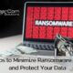minimize ransomware risk