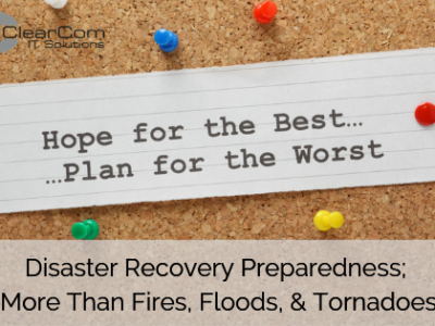 Disaster Recovery Preparedness