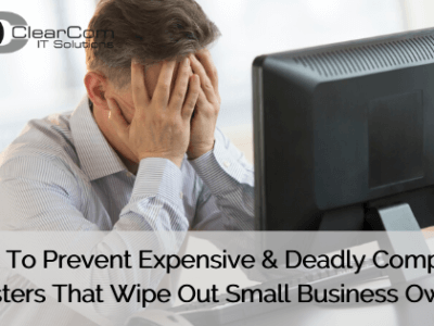 How To Prevent Computer Disasters