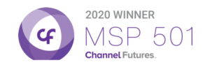 2020 Channel Features MSP 501 Winner Elite Managed Service Providers