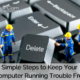 steps to keep your computer running