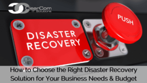 Disaster Recovery Solution