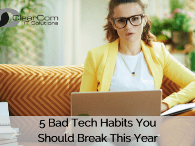 bad tech habits