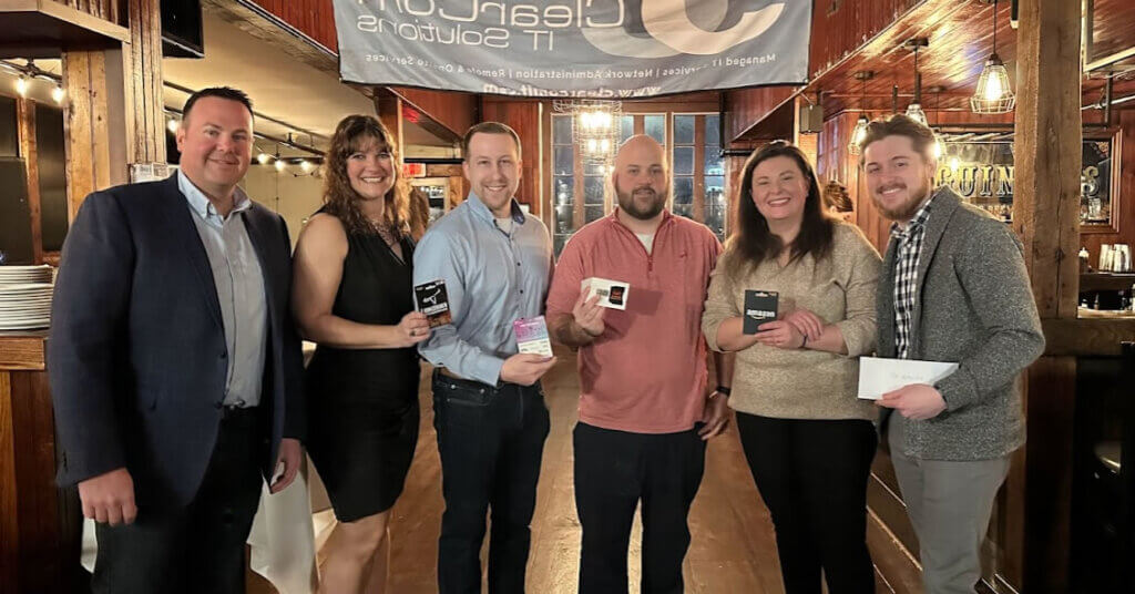 Peer awards at holiday party