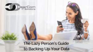 backing up your data