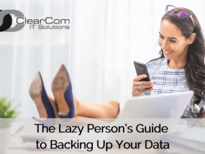 backing up your data