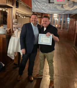 Peer award- Justin