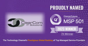 ClearCom IT MSP501 Award 2023