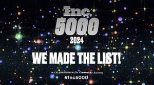 Inc 5000 award winner 2204 and top tech innovator