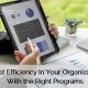 boost efficiency