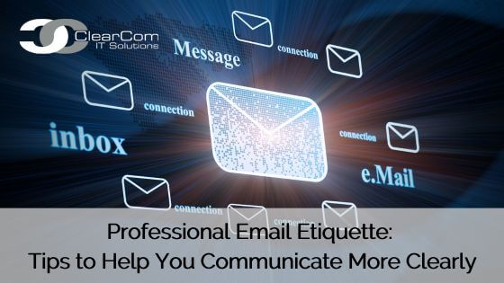 professional email etiquette